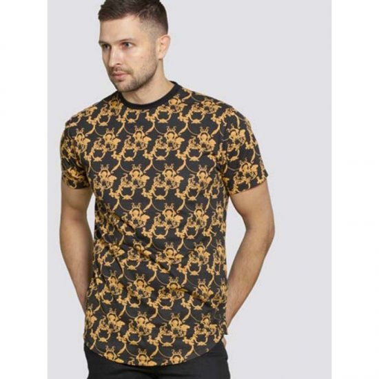 D555 Dave Couture T-shirt Black - T-shirts - T-shirts i store størrelser - 2XL-14XL