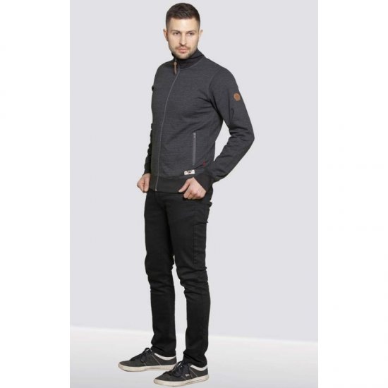 D555 Buxton Full Zip Sweatshirt Black - Trøjer og hættetrøjer - Trøjer og Hættetrøjer i store størrelser - 2XL-14XL