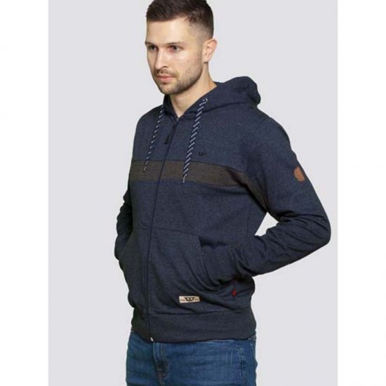 D555 Louisiana Hoodie Navy - Trøjer og hættetrøjer - Trøjer og Hættetrøjer i store størrelser - 2XL-14XL