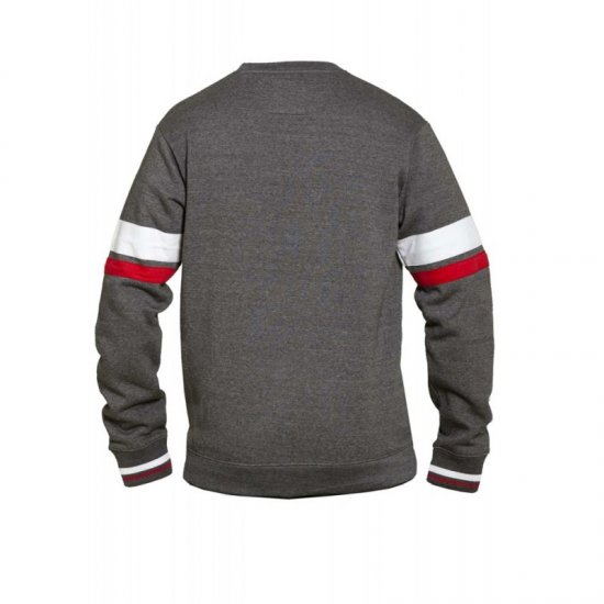 D555 Terrence Sweatshirt Charcoal - Trøjer og hættetrøjer - Trøjer og Hættetrøjer i store størrelser - 2XL-14XL