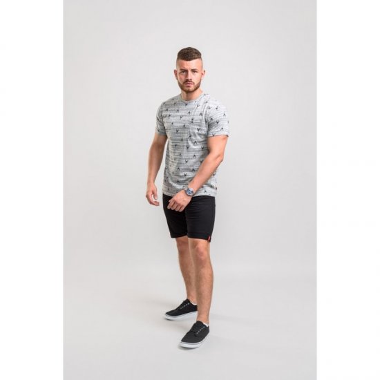 D555 Dario T-shirt Grey - T-shirts - T-shirts i store størrelser - 2XL-14XL