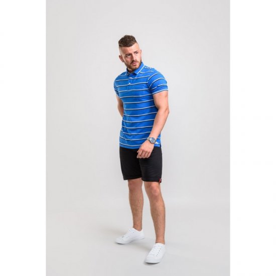 D555 Holmes Polo Blue - Polotrøjer - Polotrøjer 2XL-8XL