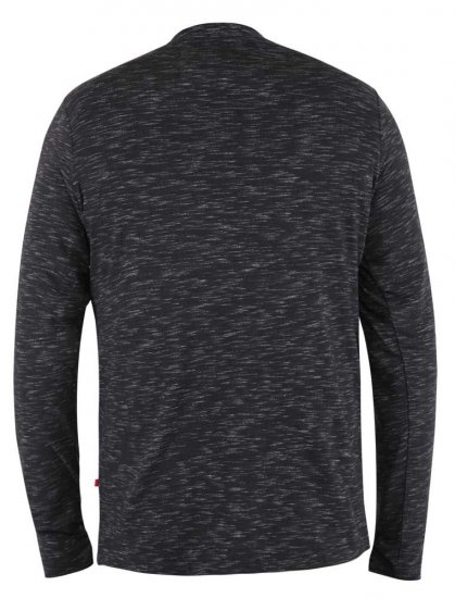 D555 Lavenham Long Sleeve Slub Grandad T-shirt - T-shirts - T-shirts i store størrelser - 2XL-14XL