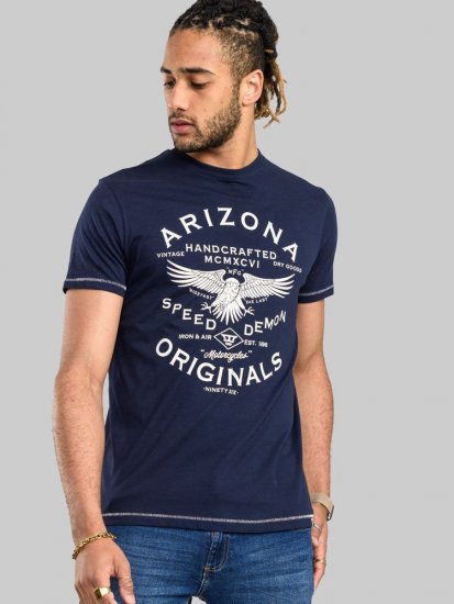 D555 Ashburton Printed T-Shirt - T-shirts - T-shirts i store størrelser - 2XL-14XL