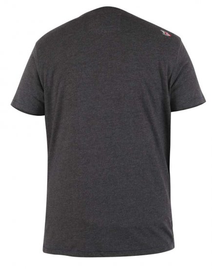 D555 Hemford Printed T-Shirt - T-shirts - T-shirts i store størrelser - 2XL-14XL