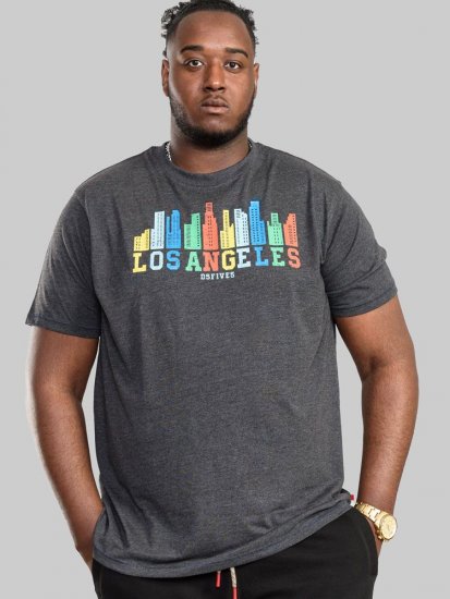 D555 Hemford Printed T-Shirt - T-shirts - T-shirts i store størrelser - 2XL-14XL