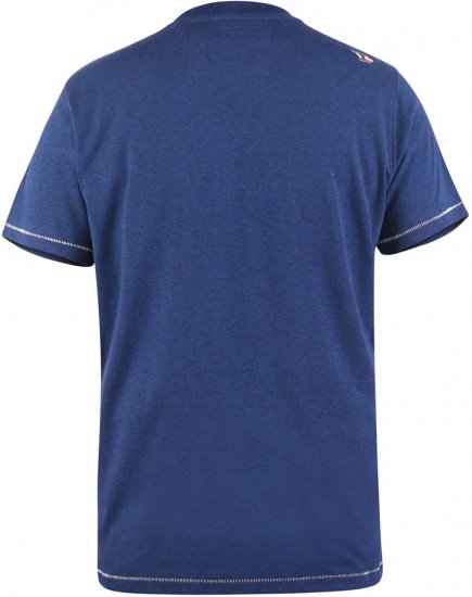 D555 ROSS Printed T-Shirt - T-shirts - T-shirts i store størrelser - 2XL-14XL