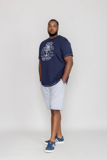 D555 CANTERBURY Printed T-Shirt - T-shirts - T-shirts i store størrelser - 2XL-14XL
