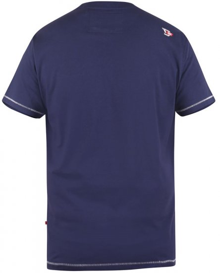 D555 CANTERBURY Printed T-Shirt - T-shirts - T-shirts i store størrelser - 2XL-14XL