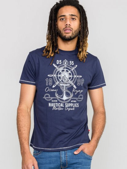 D555 CANTERBURY Printed T-Shirt - T-shirts - T-shirts i store størrelser - 2XL-14XL