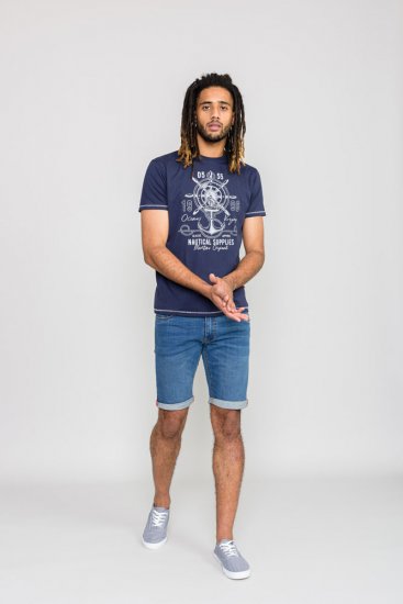 D555 CANTERBURY Printed T-Shirt - T-shirts - T-shirts i store størrelser - 2XL-14XL