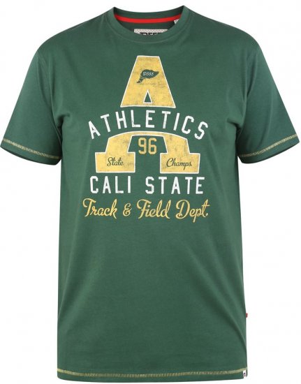 D555 TOVIL Printed T-Shirt - T-shirts - T-shirts i store størrelser - 2XL-14XL