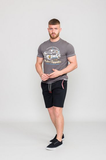 D555 BARMING Printed T-Shirt - T-shirts - T-shirts i store størrelser - 2XL-14XL