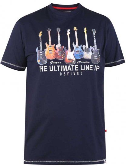D555 PICKEMHAM Printed T-Shirt - T-shirts - T-shirts i store størrelser - 2XL-14XL
