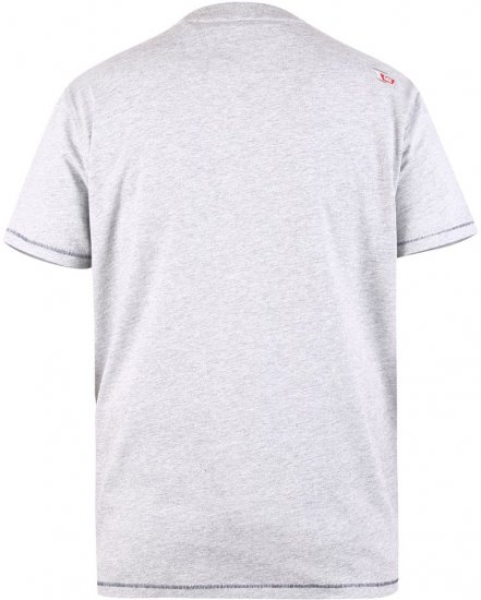 D555 BARTON Printed T-Shirt - T-shirts - T-shirts i store størrelser - 2XL-14XL