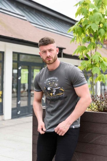 D555 BEXLEYHEATH Motorcycle Club T-Shirt - T-shirts - T-shirts i store størrelser - 2XL-14XL
