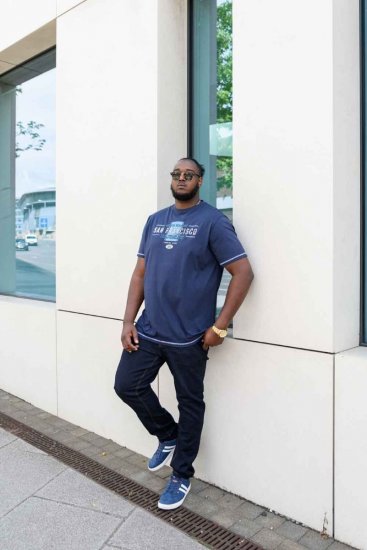 D555 WANSTEAD San Francisco T-Shirt - T-shirts - T-shirts i store størrelser - 2XL-14XL