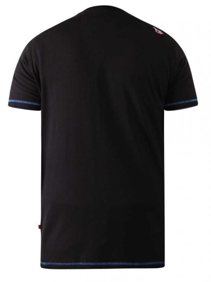 D555 CHINFORD Live To Ride Motorbike T-Shirt - T-shirts - T-shirts i store størrelser - 2XL-14XL