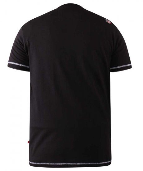 D555 BRICKET Camo Brooklyn T-Shirt - T-shirts - T-shirts i store størrelser - 2XL-14XL
