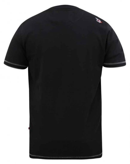 D555 Fritton Bike With Shadow And Drips Printed T-Shirt - T-shirts - T-shirts i store størrelser - 2XL-14XL