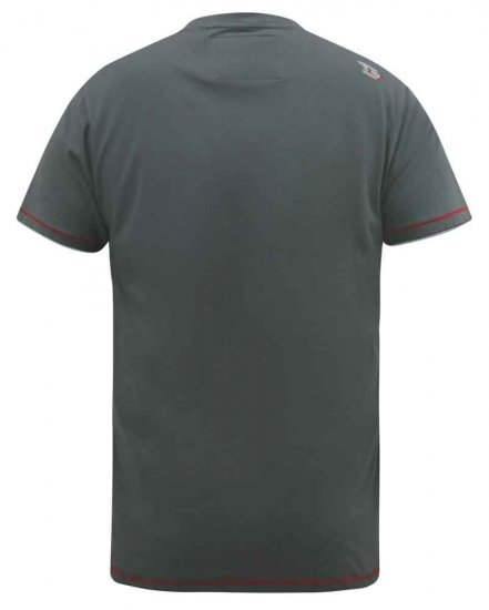 D555 Cobbler Nyc Birdseye Map Printed T-Shirt - T-shirts - T-shirts i store størrelser - 2XL-14XL