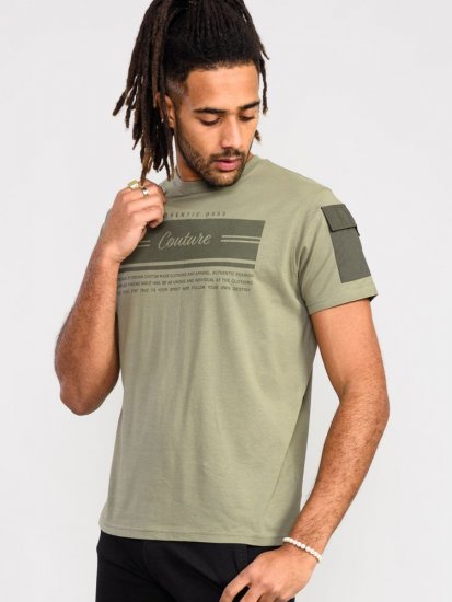 D555 Yarwell Printed T-Shirt With Sleeve Pocket - T-shirts - T-shirts i store størrelser - 2XL-14XL