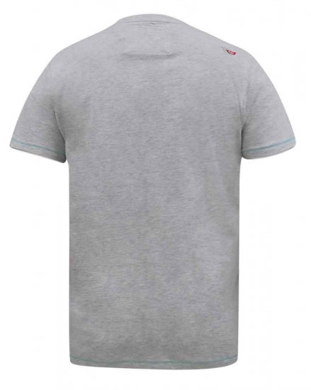 D555 Trafford Bike Photo Printed T-Shirt White - T-shirts - T-shirts i store størrelser - 2XL-14XL