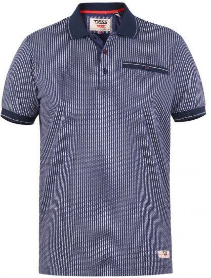D555 MARLESFORD Polo Shirt - Polotrøjer - Polotrøjer 2XL-8XL