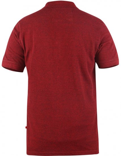 D555 WINCHESTER Red Polo Shirt - Polotrøjer - Polotrøjer 2XL-8XL