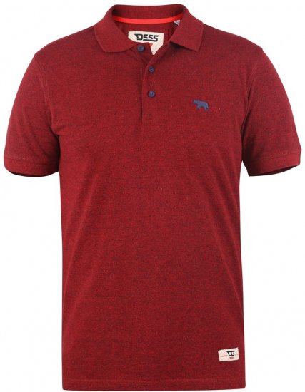 D555 WINCHESTER Red Polo Shirt - Polotrøjer - Polotrøjer 2XL-8XL