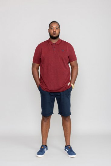 D555 WINCHESTER Red Polo Shirt - Polotrøjer - Polotrøjer 2XL-8XL
