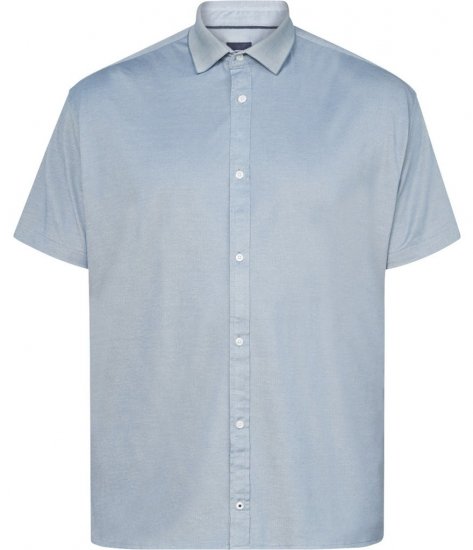 North Latitude 61116 Melange Kortærmet Pikétrøje Blå - Polotrøjer - Polotrøjer 2XL-8XL