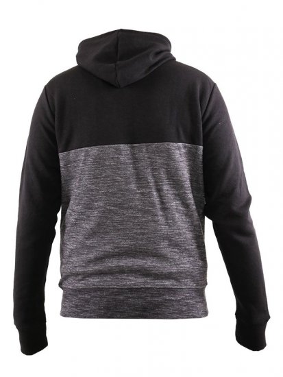 D555 Finnley Couture Hoody With Chest Embroidery Black - Trøjer og hættetrøjer - Trøjer og Hættetrøjer i store størrelser - 2XL-14XL