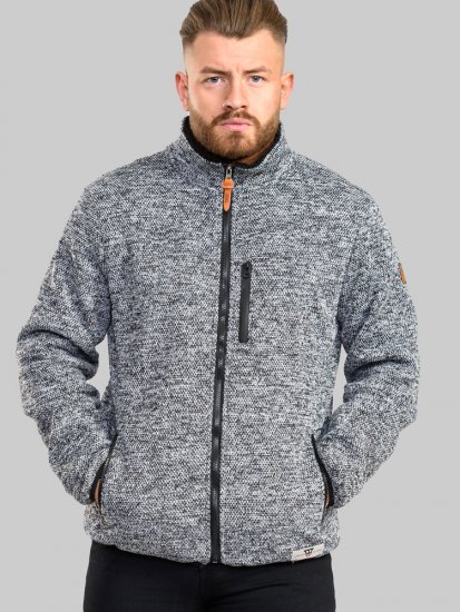 D555 Rockley Sweat With Sherpa Lining - Trøjer og hættetrøjer - Trøjer og Hættetrøjer i store størrelser - 2XL-14XL