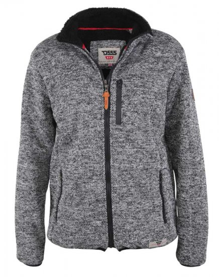 D555 Rockley Sweat With Sherpa Lining - Trøjer og hættetrøjer - Trøjer og Hættetrøjer i store størrelser - 2XL-14XL
