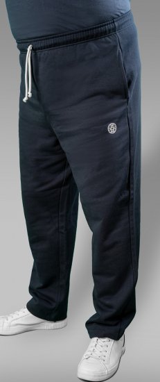20 Nodi Ponente Long Leg Sports Pants in Combed Fleece Cotton Navy - Joggingbukser og shorts - Sweatpants og Sweatshorts 2XL-12XL