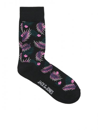 Jack & Jones Pineapple Skulls Strømper Sort 3-pak - Undertøj og badetøj - Badetøj og Undertøj i store størrelser 