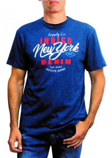 Forestal 701243E T-shirt Blue - T-shirts - T-shirts i store størrelser - 2XL-14XL