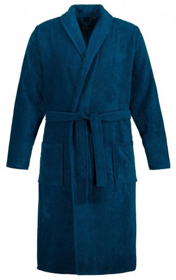 JP1880 Bathrobe Terry Navy - Badekåber/morgenkåber/håndklæder - Badekåber/Morgenkåber til Store Mænd