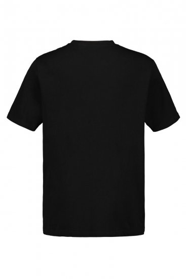 JP1880 702415 T-shirt med V-hals Sort - T-shirts - T-shirts i store størrelser - 2XL-14XL