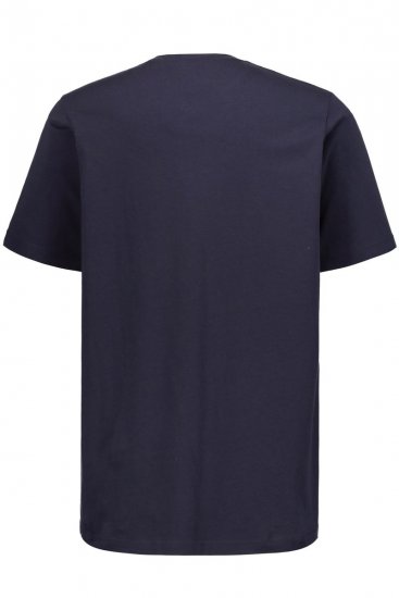JP1880 702415 T-shirt med V-hals Mørkeblå - T-shirts - T-shirts i store størrelser - 2XL-14XL