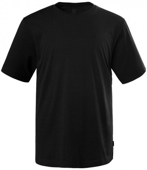 JP1880 702558 T-shirt med rund hals Sort - T-shirts - T-shirts i store størrelser - 2XL-14XL