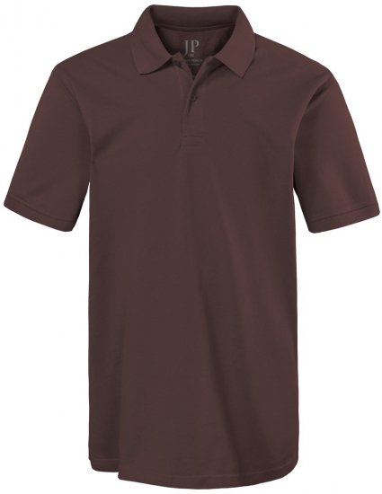 JP1880 702560 Poloshirt Mahognibrun - Polotrøjer - Polotrøjer 2XL-8XL