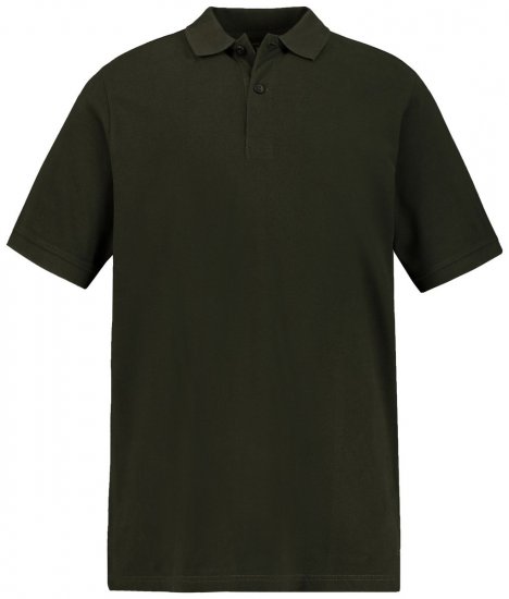 JP1880 702560 Poloshirt Mørk oliven - Polotrøjer - Polotrøjer 2XL-8XL
