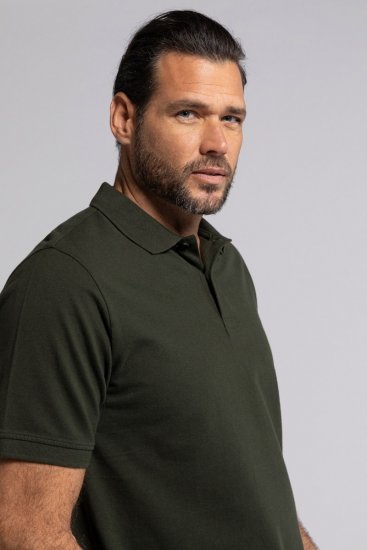 JP1880 702560 Poloshirt Mørk oliven - Polotrøjer - Polotrøjer 2XL-8XL