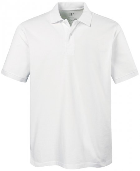 JP1880 702560 Poloshirt Hvid - Polotrøjer - Polotrøjer 2XL-8XL