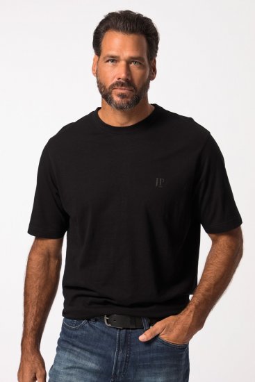 JP1880 702637 T-shirt med rund hals 2-pak Sort - T-shirts - T-shirts i store størrelser - 2XL-14XL