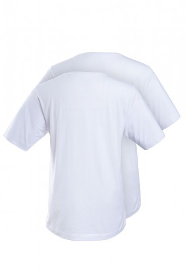 JP1880 702637 T-shirt med rund hals 2-pak Hvid - T-shirts - T-shirts i store størrelser - 2XL-14XL