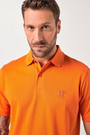 JP1880 Polo Shirts 2-pack Piqué Red Orange - Polotrøjer - Polotrøjer 2XL-8XL