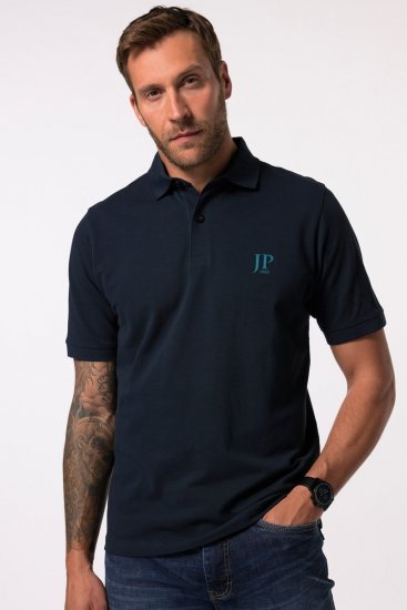JP1880 704317 Poloshirt 2-pak Petroleumsblå/Mørkeblå - Polotrøjer - Polotrøjer 2XL-8XL